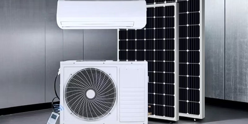 solar wall split air conditioners